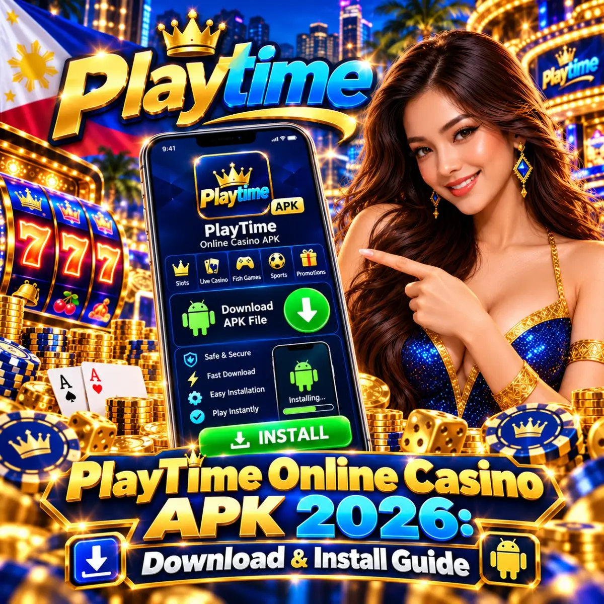 PlayTime Online Casino APK 2026: Download & Install Guide