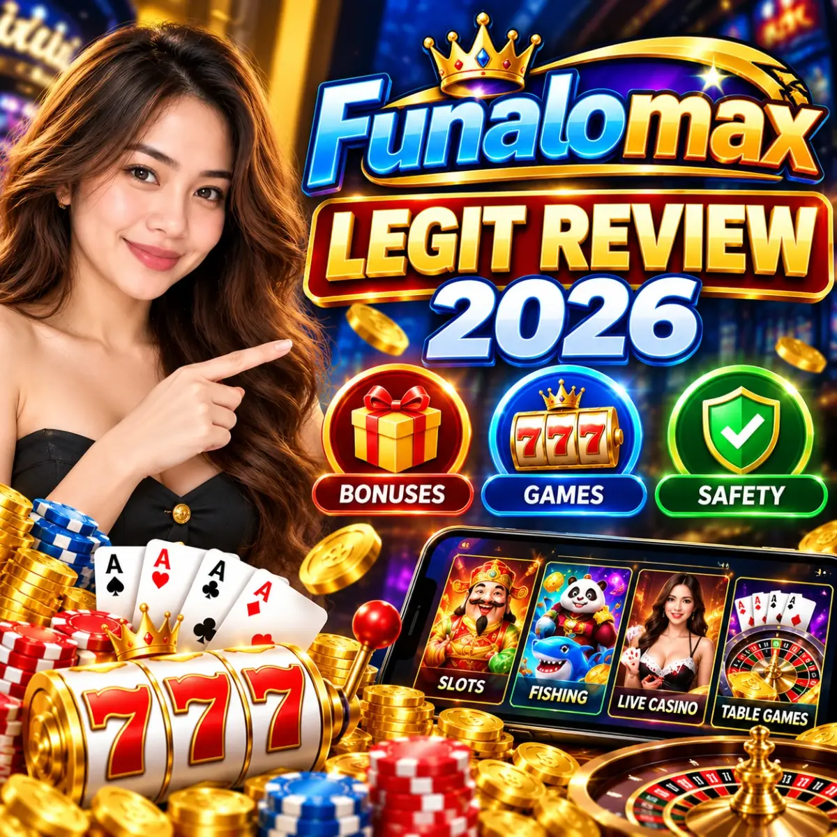 Funalomax fun Legit Review: Bonuses, Games & Safety