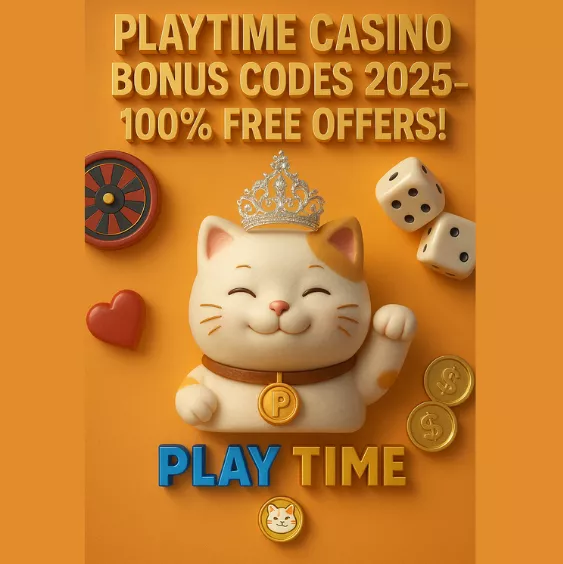 Playtime Casino Bonus Codes 2025