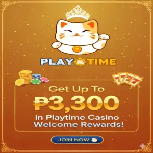welcome rewards at Playtime Casino