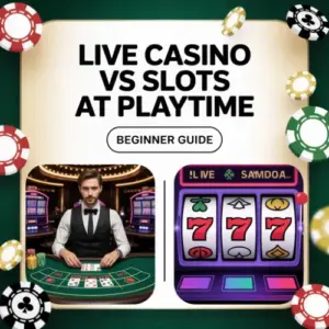 Slots vs Live-Casino at Playtime