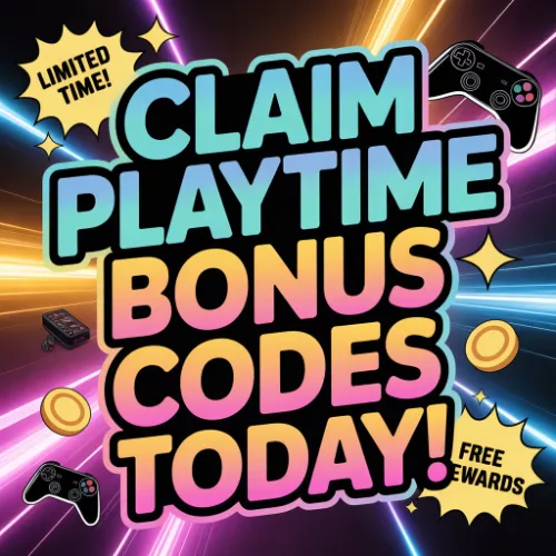Playtime Bonus Codes