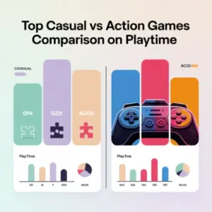 Top casual vs Action Games comparison